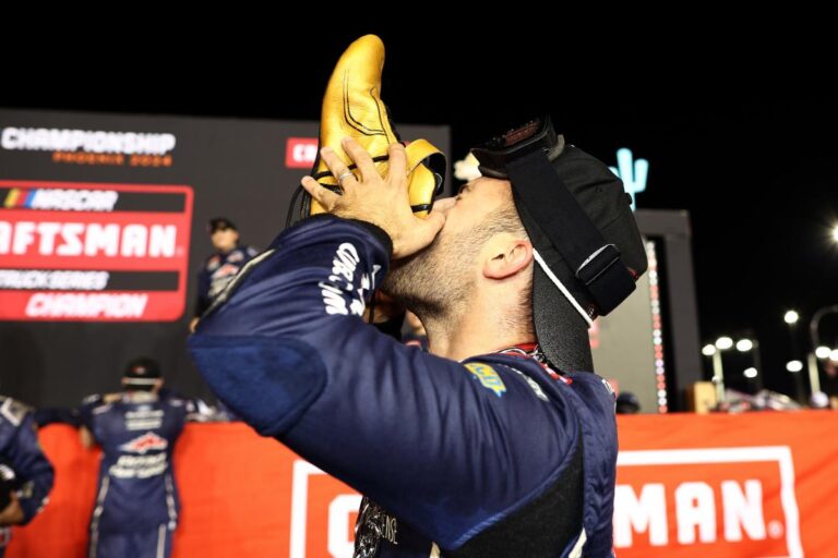 Ty Majeski celebrates a NASCAR truck title, recalls his wild ride, honors those who helped on the way