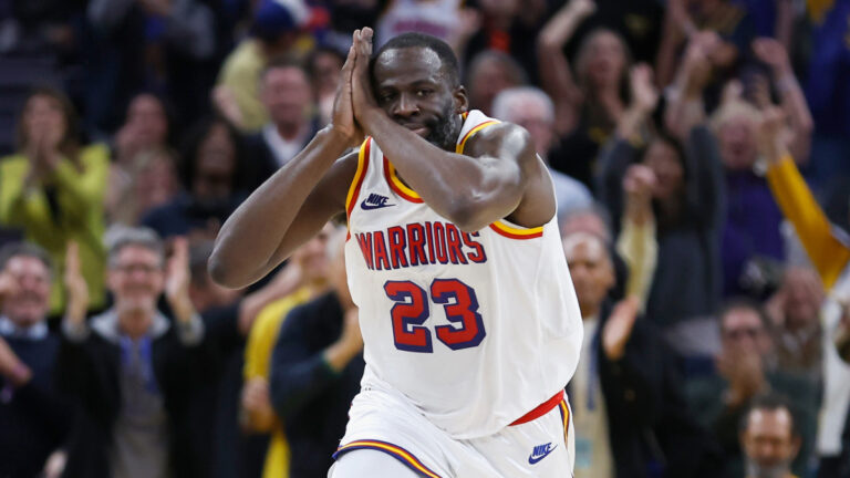 Dray drops Steph’s ‘night night’ on epic game-sealing dunk vs. Wolves