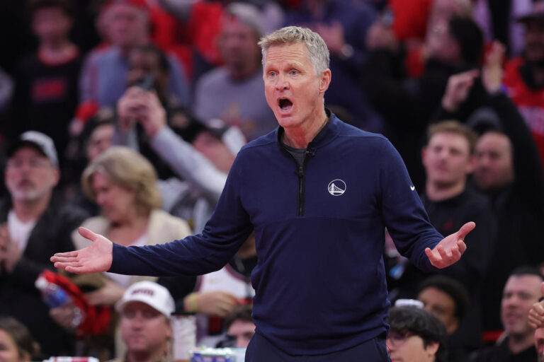 Despite Steve Kerr’s objections, NBA says foul call in final seconds of Warriors’ loss to Rockets was correct