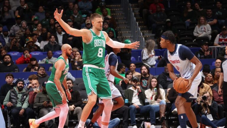 Porzingis shares encouraging injury update after C’s-Wizards