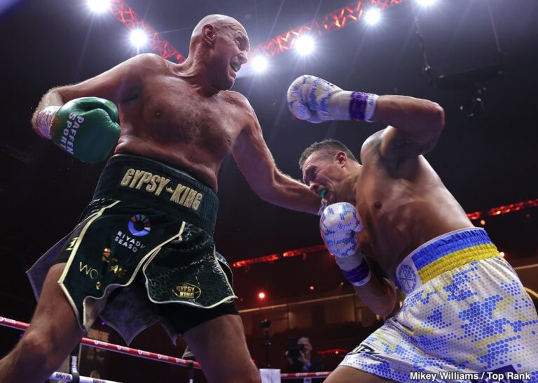 Tyson Fury: “Born A Winner,” Unfazed By Rematch Pressure